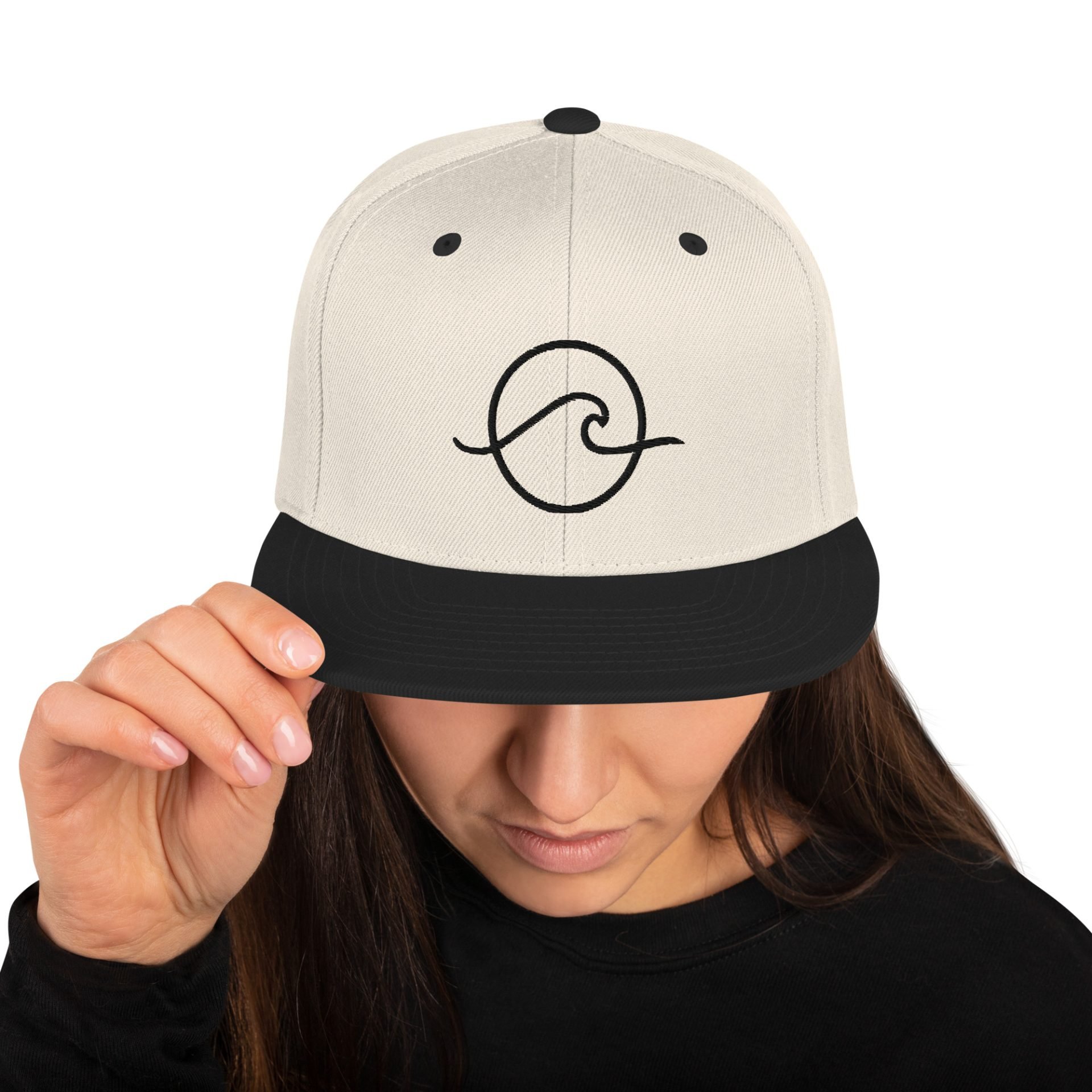classic snapback natural black front 65df9324c7d93