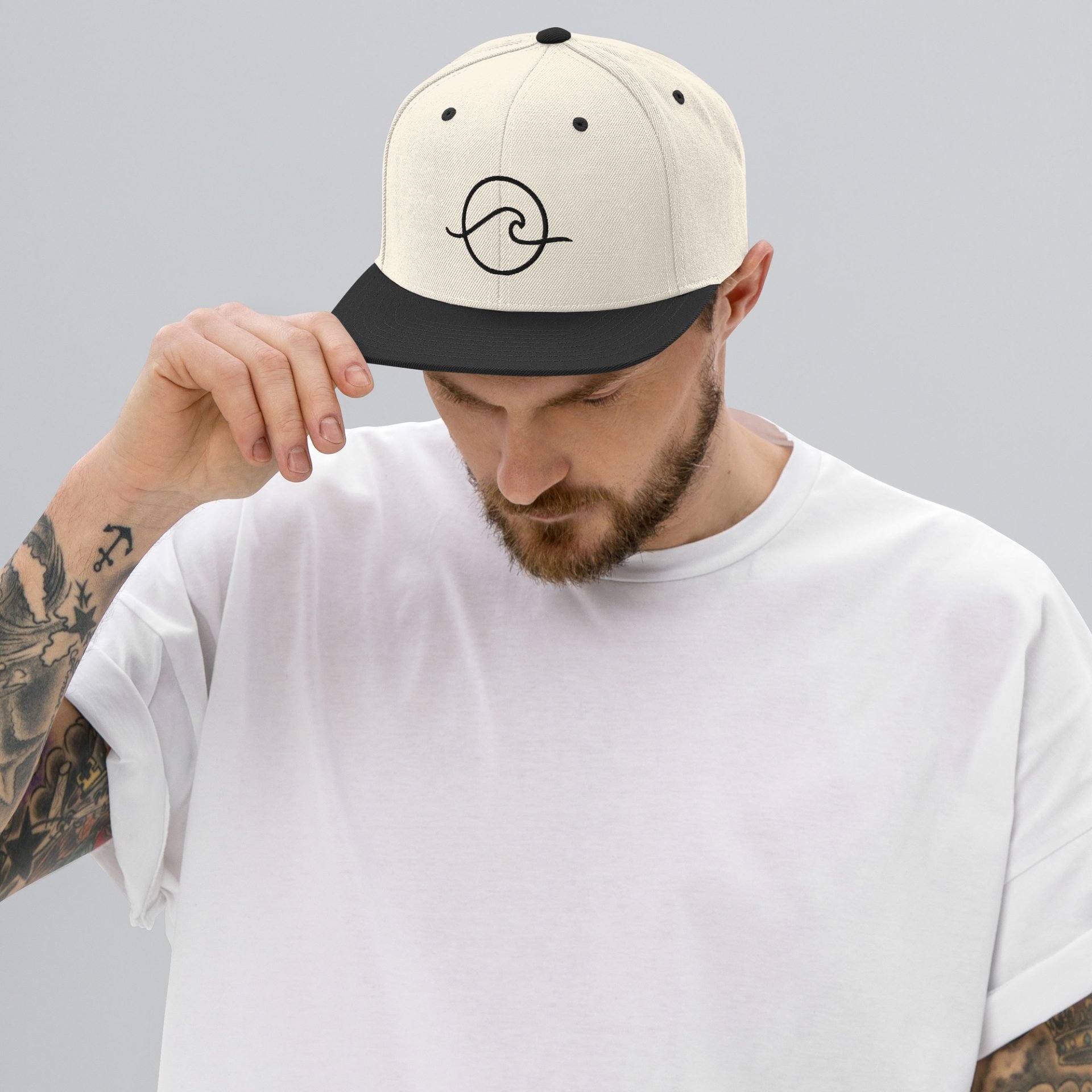 classic snapback natural black front 65df9324c8269